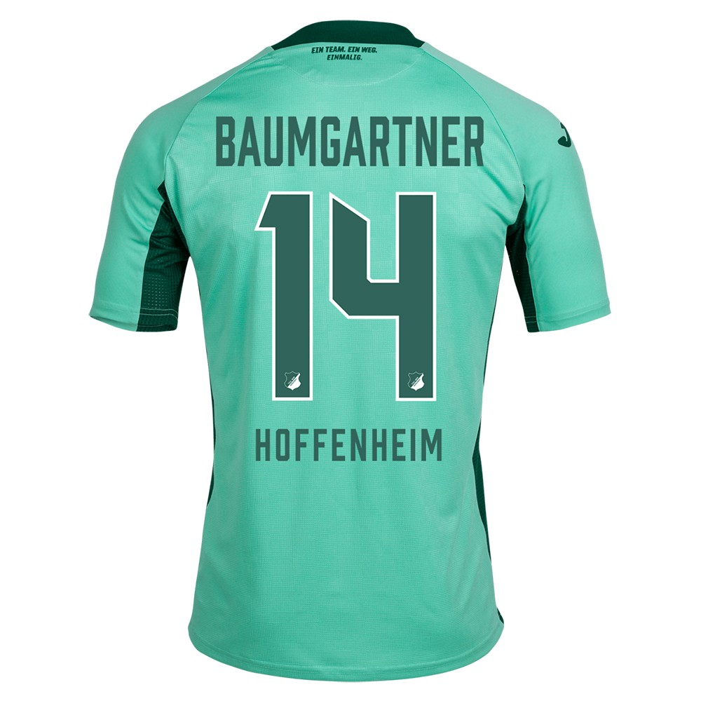 Hombre Christoph Baumgartner 14 2ª Equipación Verde Camiseta 2019/20 La Camisa Chile