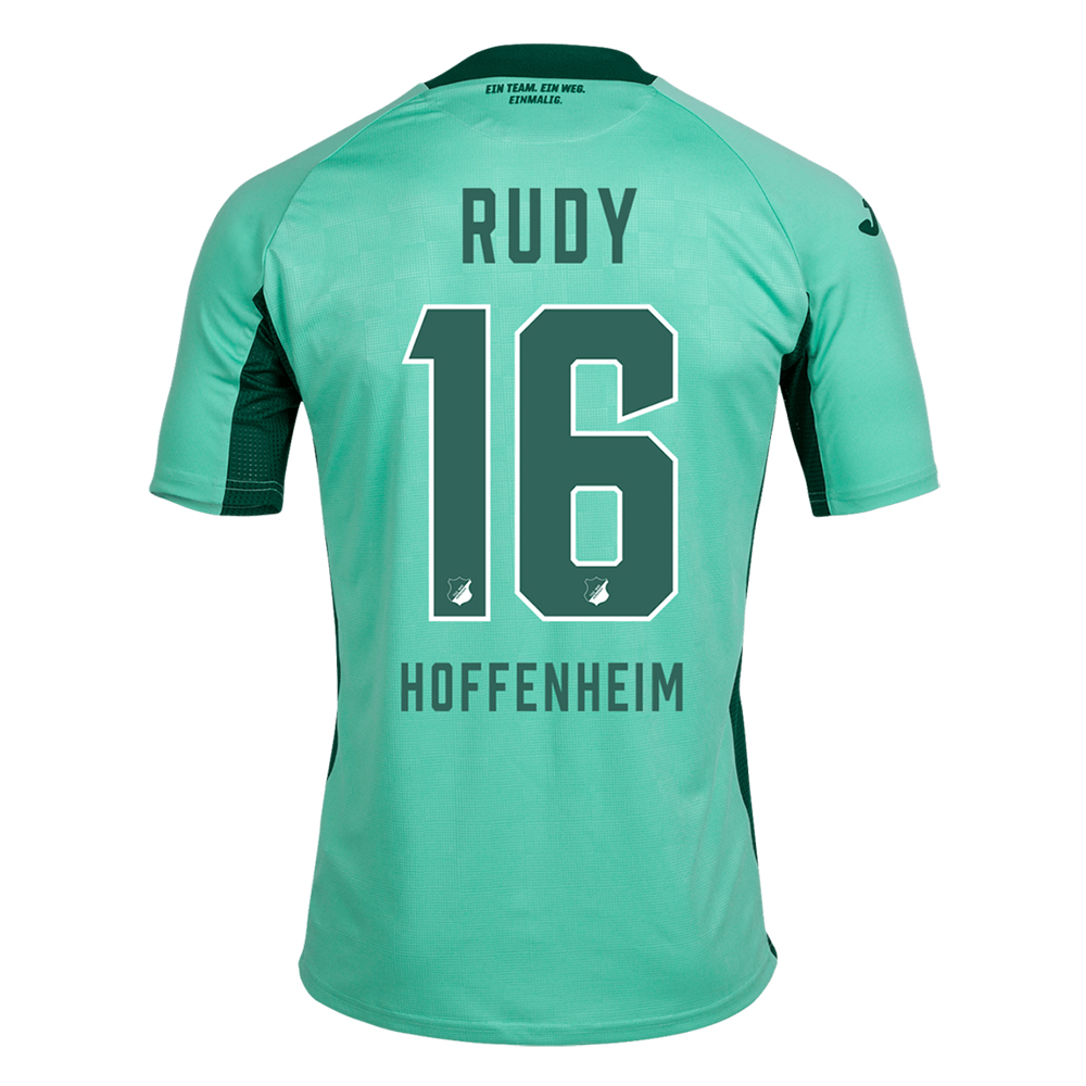 Hombre Sebastian Rudy 16 2ª Equipación Verde Camiseta 2019/20 La Camisa Chile