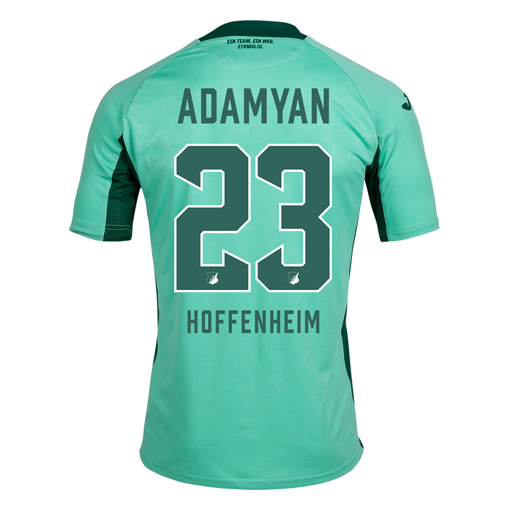 Hombre Kevin Akpoguma 25 2ª Equipación Verde Camiseta 2019/20 La Camisa Chile