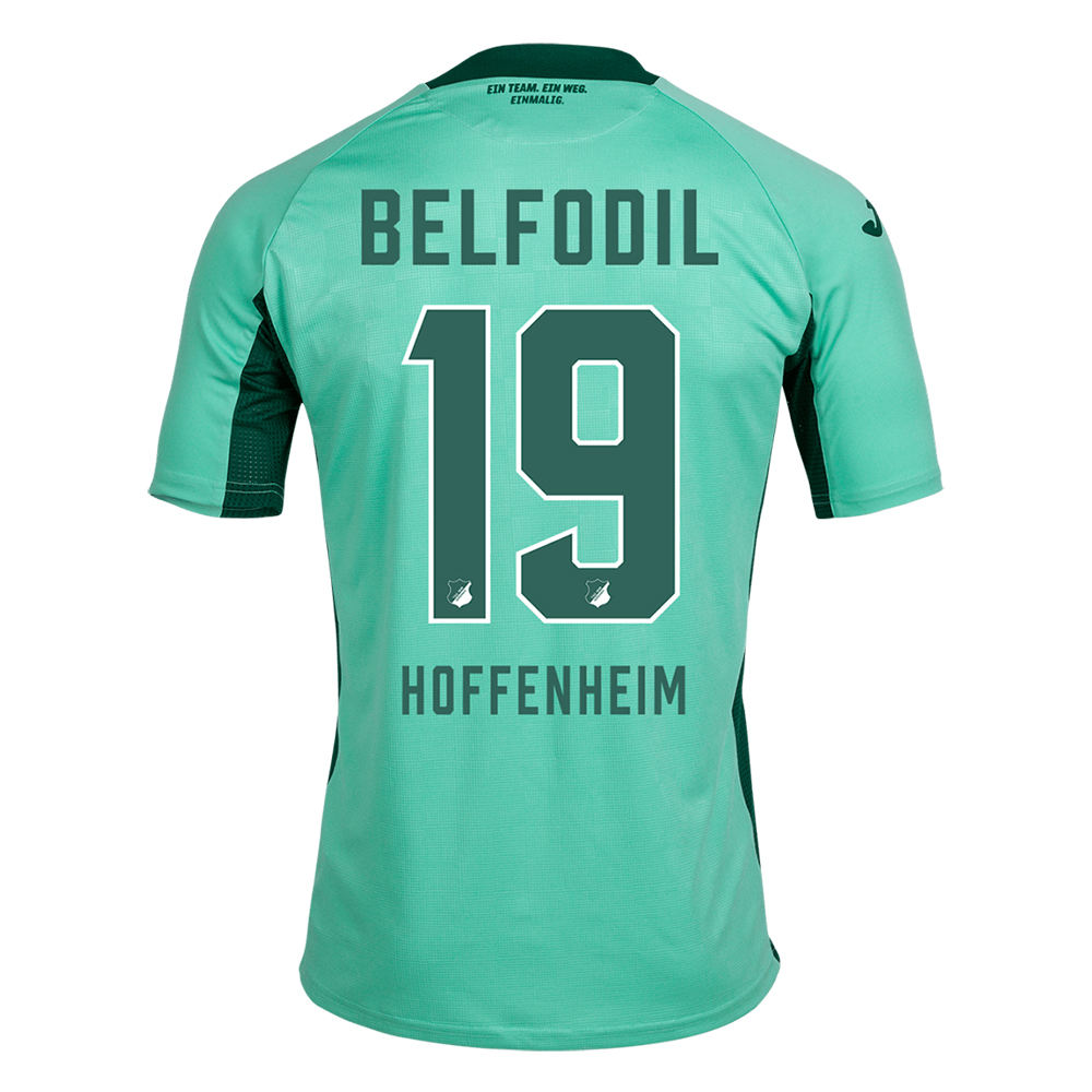 Hombre Ishak Belfodil 19 2ª Equipación Verde Camiseta 2019/20 La Camisa Chile