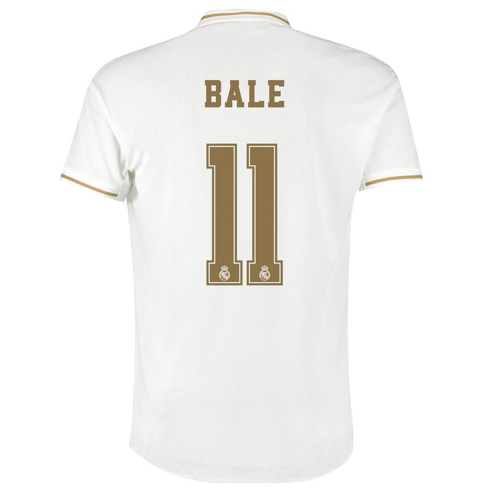 Hombre Gareth Bale 11 1ª Equipación Blanco Camiseta 2019/20 La Camisa Chile