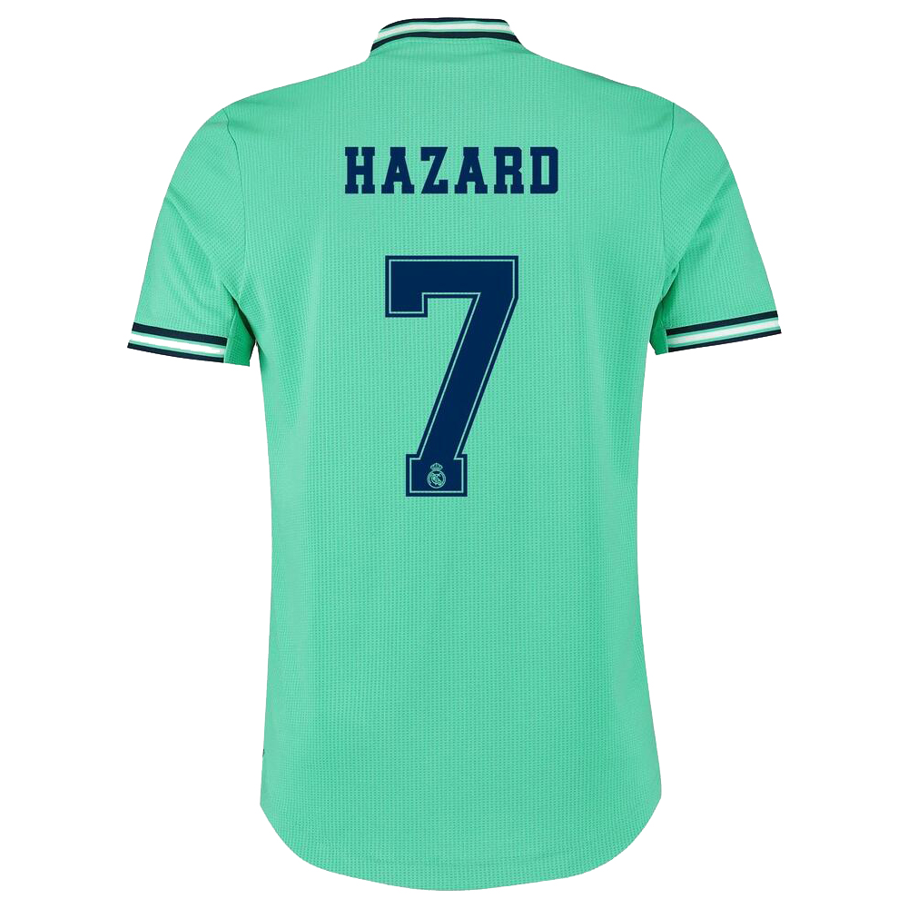 Hombre Eden Hazard 7 3ª Equipación Verde Camiseta 2019/20 La Camisa Chile