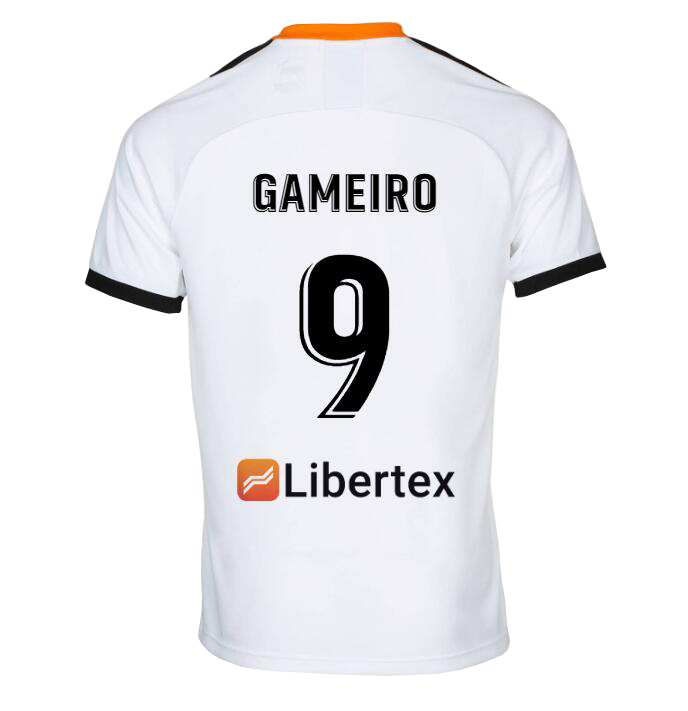 Hombre Kevin Gameiro 9 1ª Equipación Blanco Camiseta 2019/20 La Camisa Chile