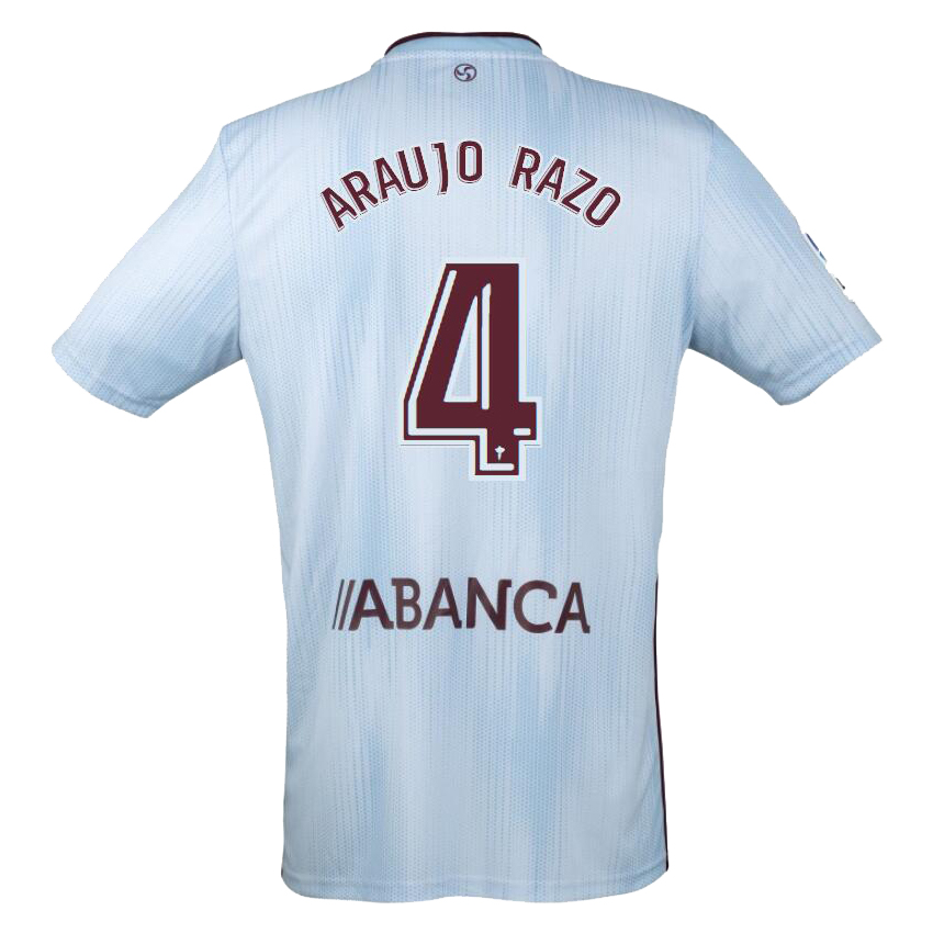 Hombre Nestor Araujo 4 1ª Equipación Azul Camiseta 2019/20 La Camisa Chile