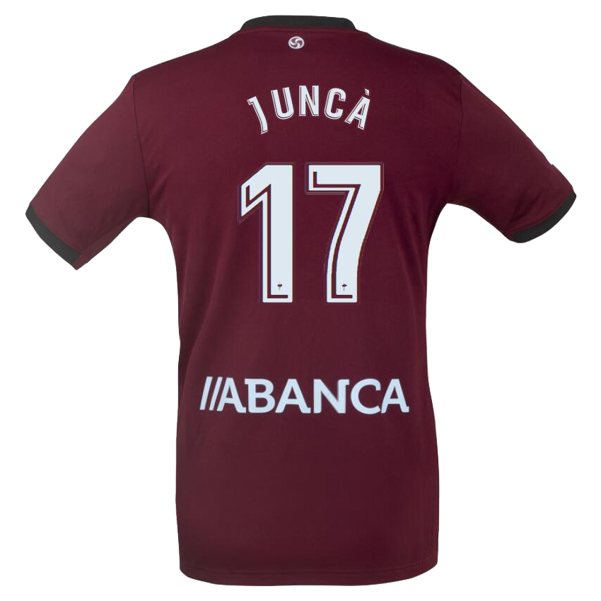 Hombre David Junca 17 2ª Equipación Vino Rojo Camiseta 2019/20 La Camisa Chile