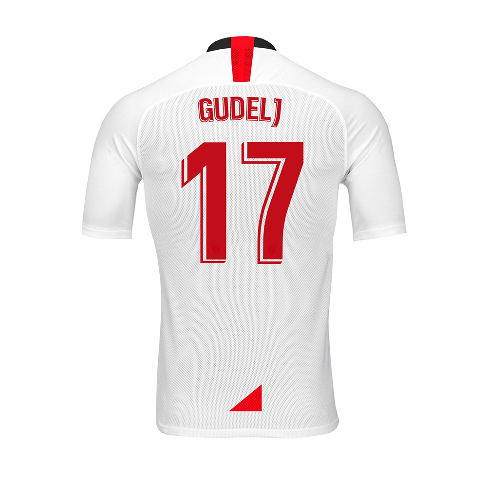 Hombre Nemanja Gudelj 17 1ª Equipación Blanco Camiseta 2019/20 La Camisa Chile