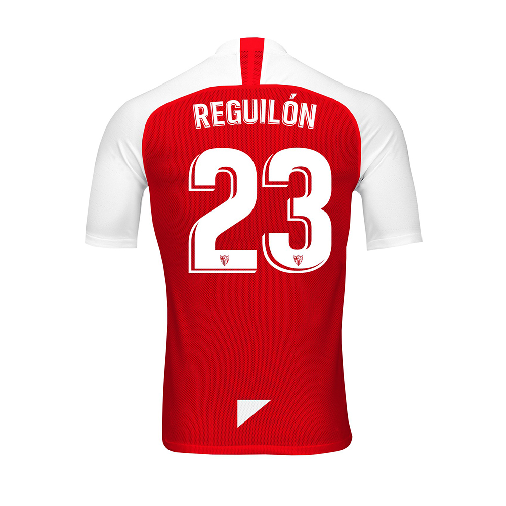 Hombre Sergio Reguilon 23 2ª Equipación Rojo Camiseta 2019/20 La Camisa Chile