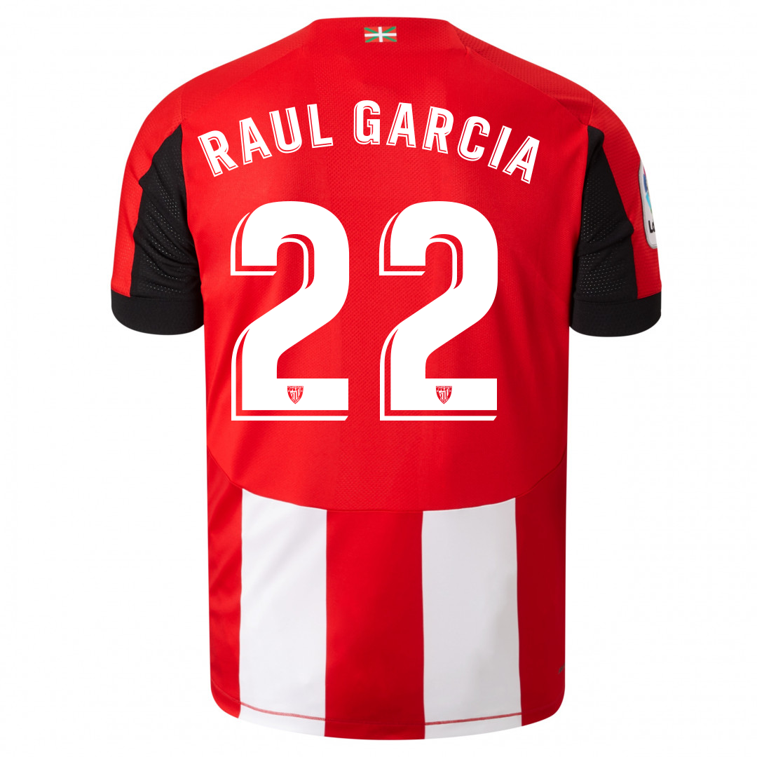 Hombre Raul Garcia 22 1ª Equipación Rojo Camiseta 2019/20 La Camisa Chile