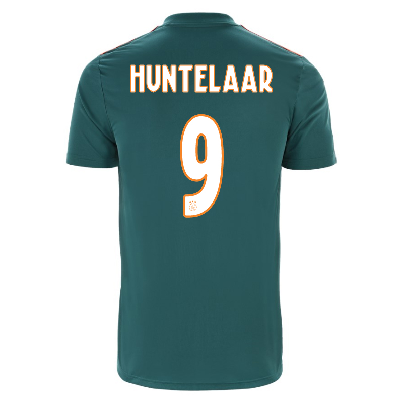 Hombre Klaas Jan Huntelaar 9 2ª Equipación Verde Camiseta 2019/20 La Camisa Chile