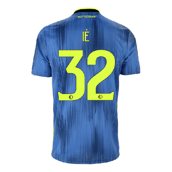 Hombre Edgar Ie 32 2ª Equipación Azul Camiseta 2019/20 La Camisa Chile