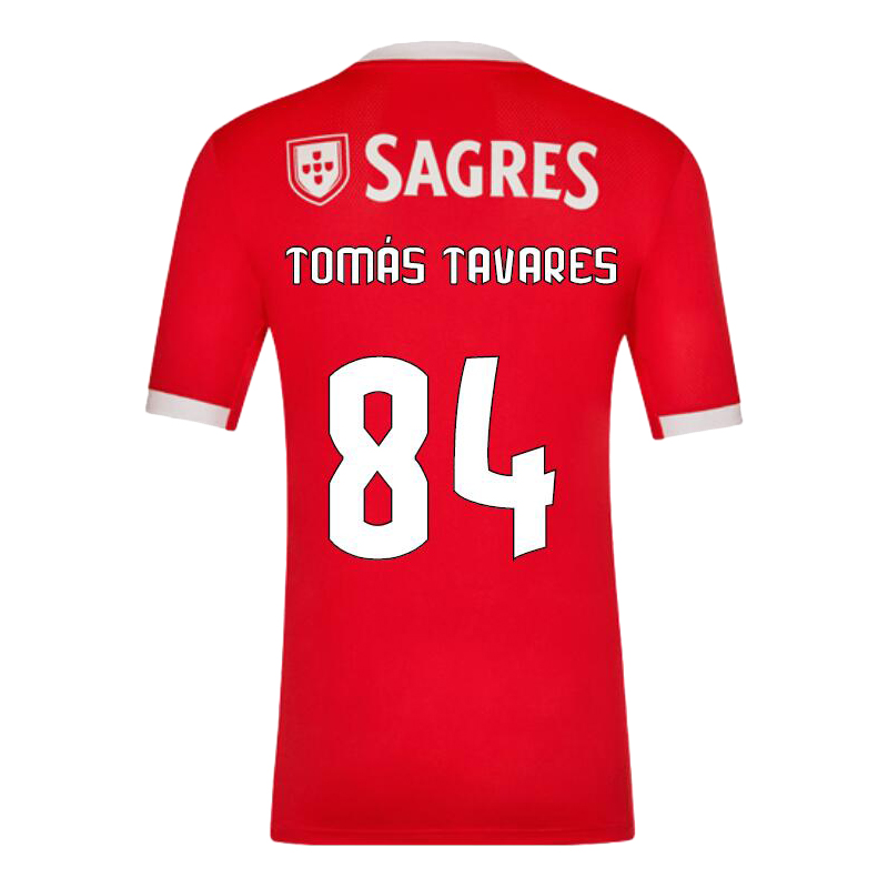 Hombre Tomas Tavares 84 1ª Equipación Rojo Camiseta 2019/20 La Camisa Chile