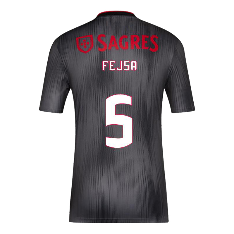 Hombre Ljubomir Fejsa 5 2ª Equipación Gris Camiseta 2019/20 La Camisa Chile
