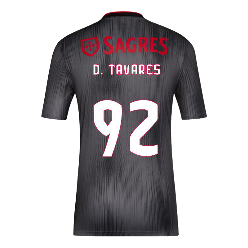 Hombre David Tavares 92 2ª Equipación Gris Camiseta 2019/20 La Camisa Chile