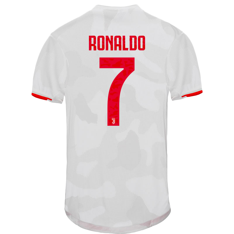 Hombre Cristiano Ronaldo 7 2ª Equipación Gris Camiseta 2019/20 La Camisa Chile