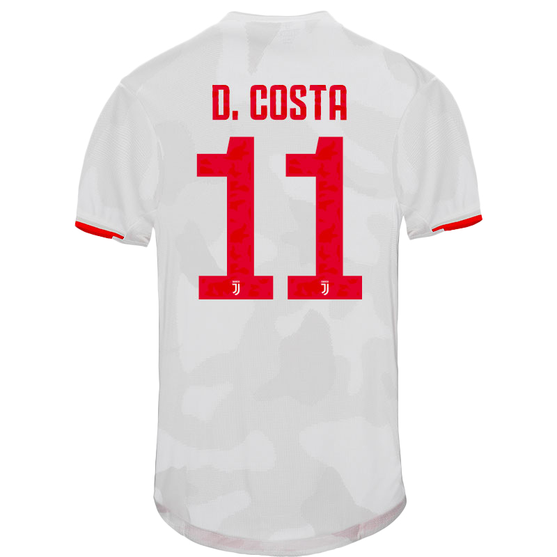 Hombre Douglas Costa 11 2ª Equipación Gris Camiseta 2019/20 La Camisa Chile