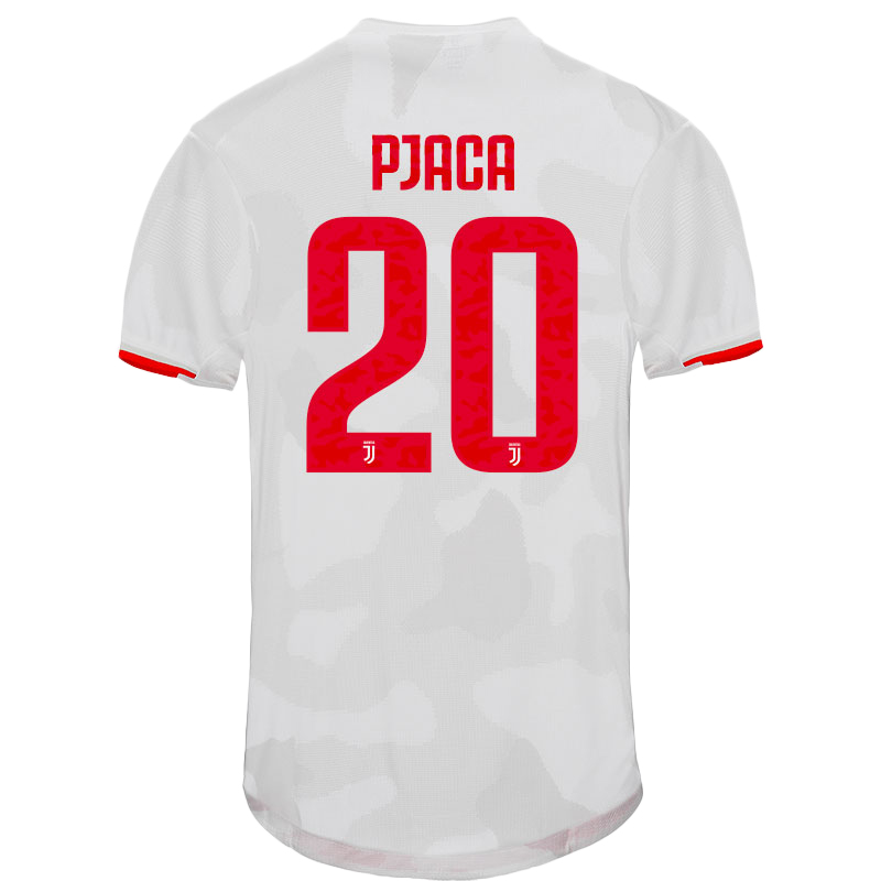 Hombre Marko Pjaca 20 2ª Equipación Gris Camiseta 2019/20 La Camisa Chile
