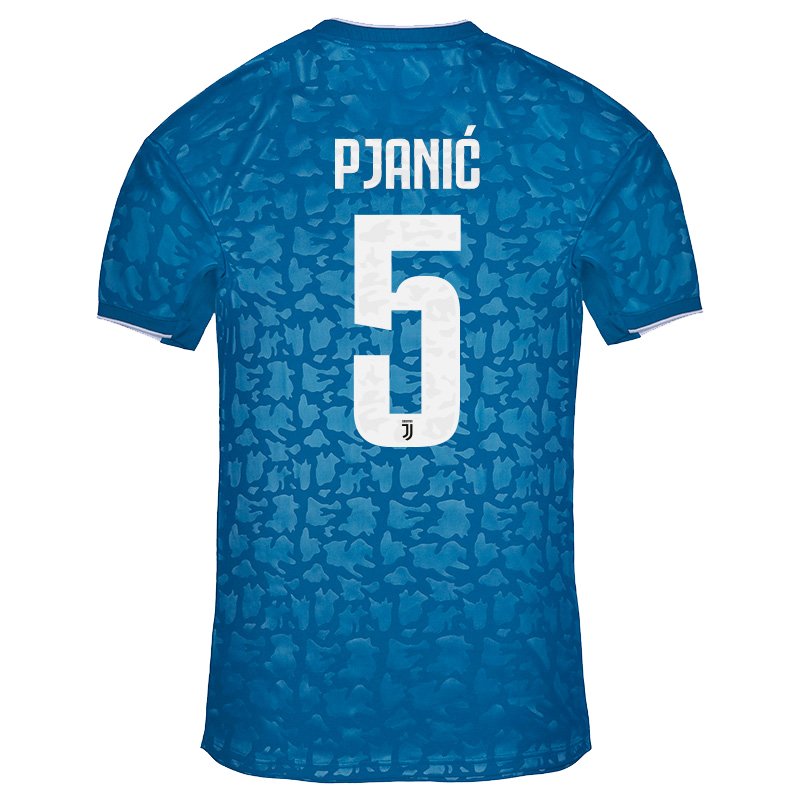 Hombre Miralem Pjanic 5 3ª Equipación Azul Camiseta 2019/20 La Camisa Chile