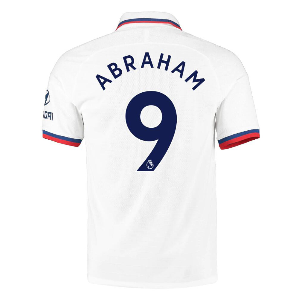 Hombre Tammy Abraham 9 2ª Equipación Blanco Camiseta 2019/20 La Camisa Chile