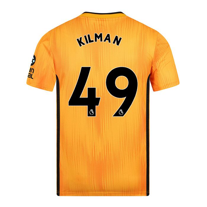 Hombre Max Kilman 49 1ª Equipación Amarillo Camiseta 2019/20 La Camisa Chile