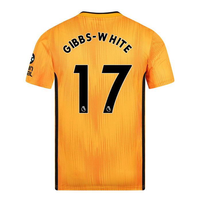Hombre Morgan Gibbs-White 17 1ª Equipación Amarillo Camiseta 2019/20 La Camisa Chile