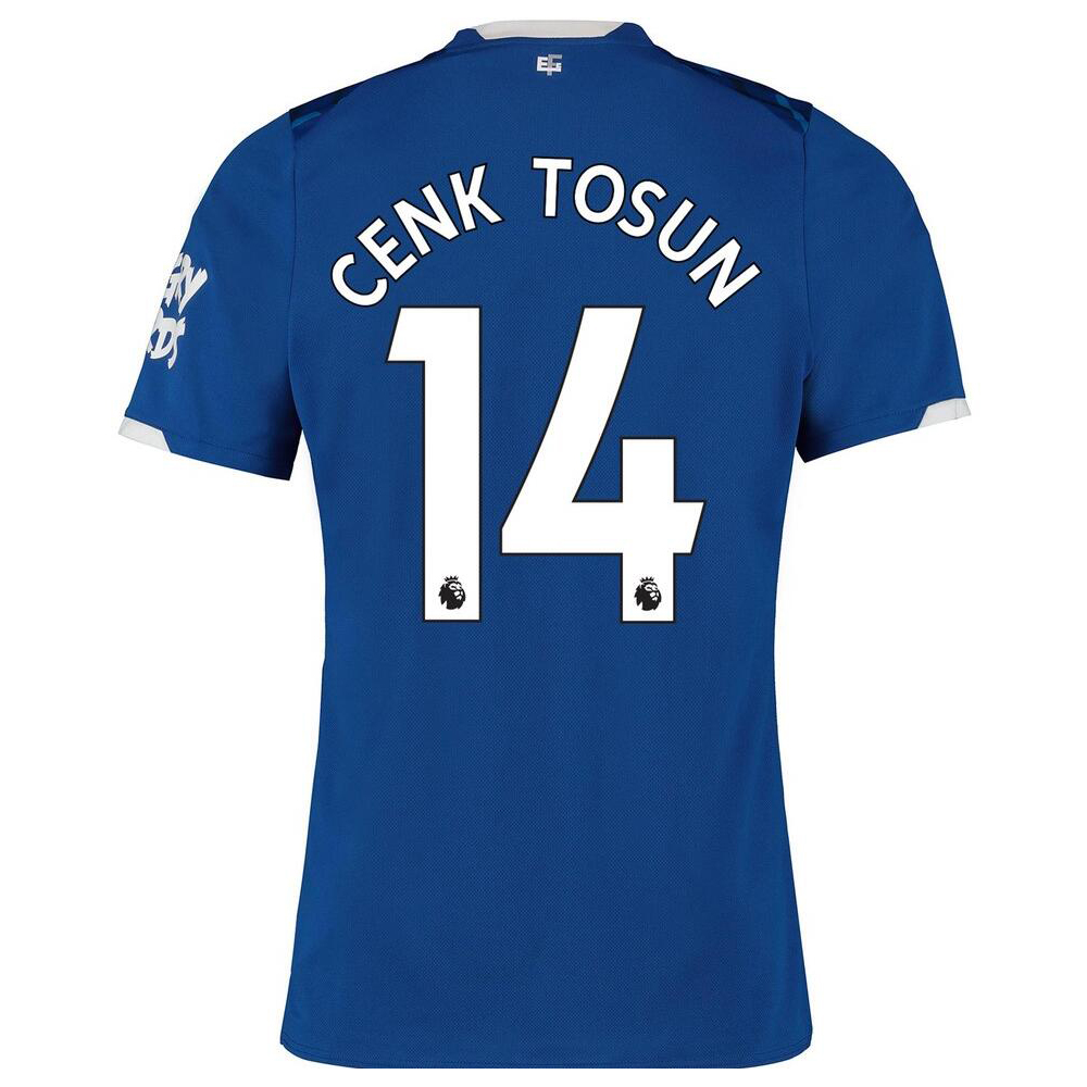 Hombre Cenk Tosun 14 1ª Equipación Azul Real Camiseta 2019/20 La Camisa Chile
