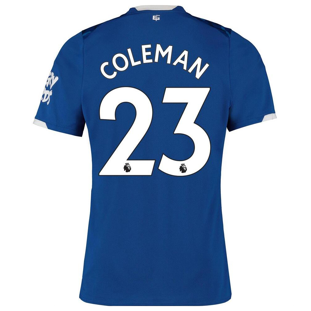 Hombre Seamus Coleman 23 1ª Equipación Azul Real Camiseta 2019/20 La Camisa Chile