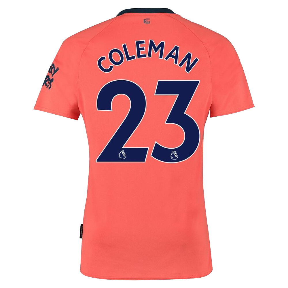 Hombre Seamus Coleman 23 2ª Equipación Naranja Camiseta 2019/20 La Camisa Chile