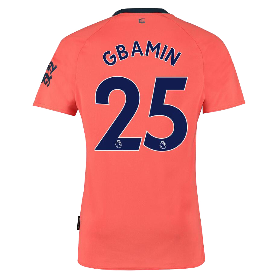 Hombre Jean-Philippe Gbamin 25 2ª Equipación Naranja Camiseta 2019/20 La Camisa Chile