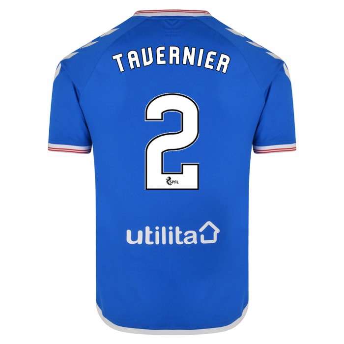 Hombre James Tavernier 2 1ª Equipación Azul Camiseta 2019/20 La Camisa Chile