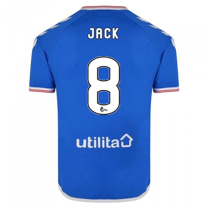 Hombre Ryan Jack 8 1ª Equipación Azul Camiseta 2019/20 La Camisa Chile