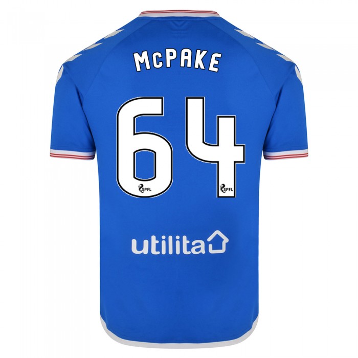 Hombre Josh McPake 64 1ª Equipación Azul Camiseta 2019/20 La Camisa Chile