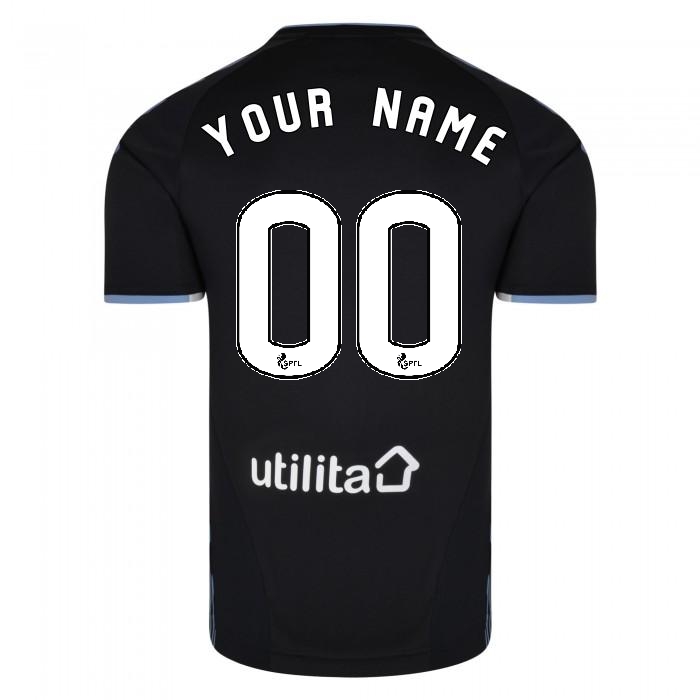 Hombre Tu Nombre 0 2ª Equipación Negro Camiseta 2019/20 La Camisa Chile