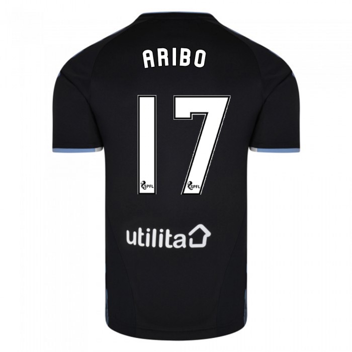 Hombre Joe Aribo 17 2ª Equipación Negro Camiseta 2019/20 La Camisa Chile