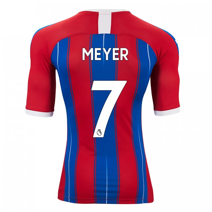 Hombre Max Meyer 7 1ª Equipación Rojo Azul Camiseta 2019/20 La Camisa Chile