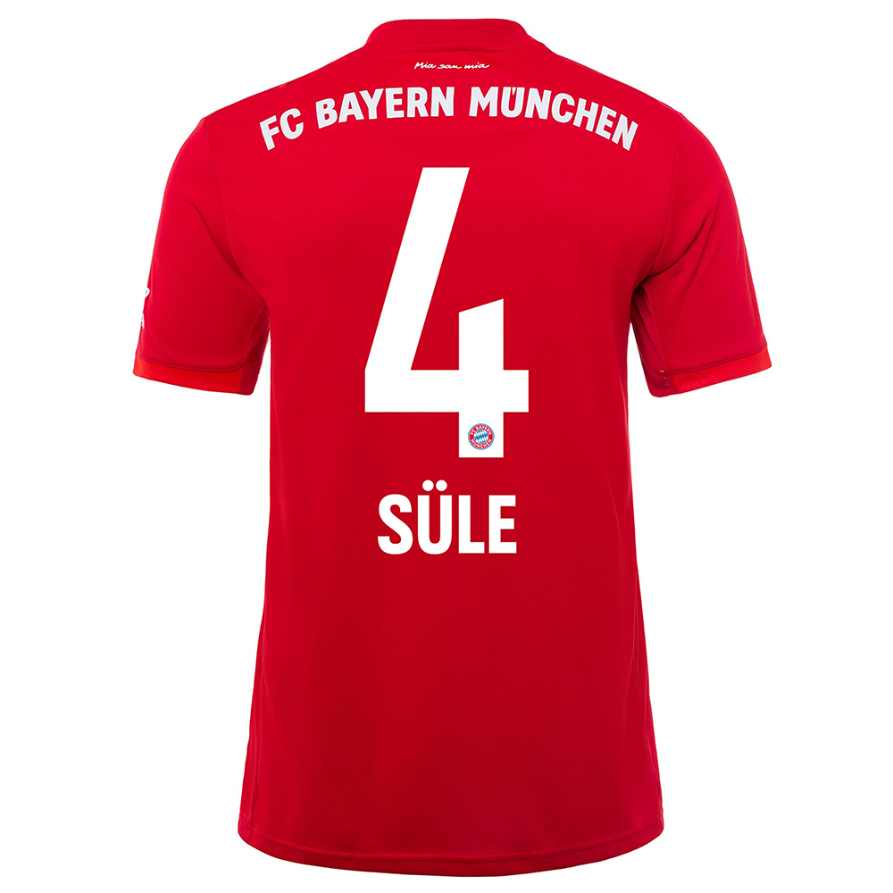 Hombre Niklas Sule 4 1ª Equipación Rojo Camiseta 2019/20 La Camisa Chile
