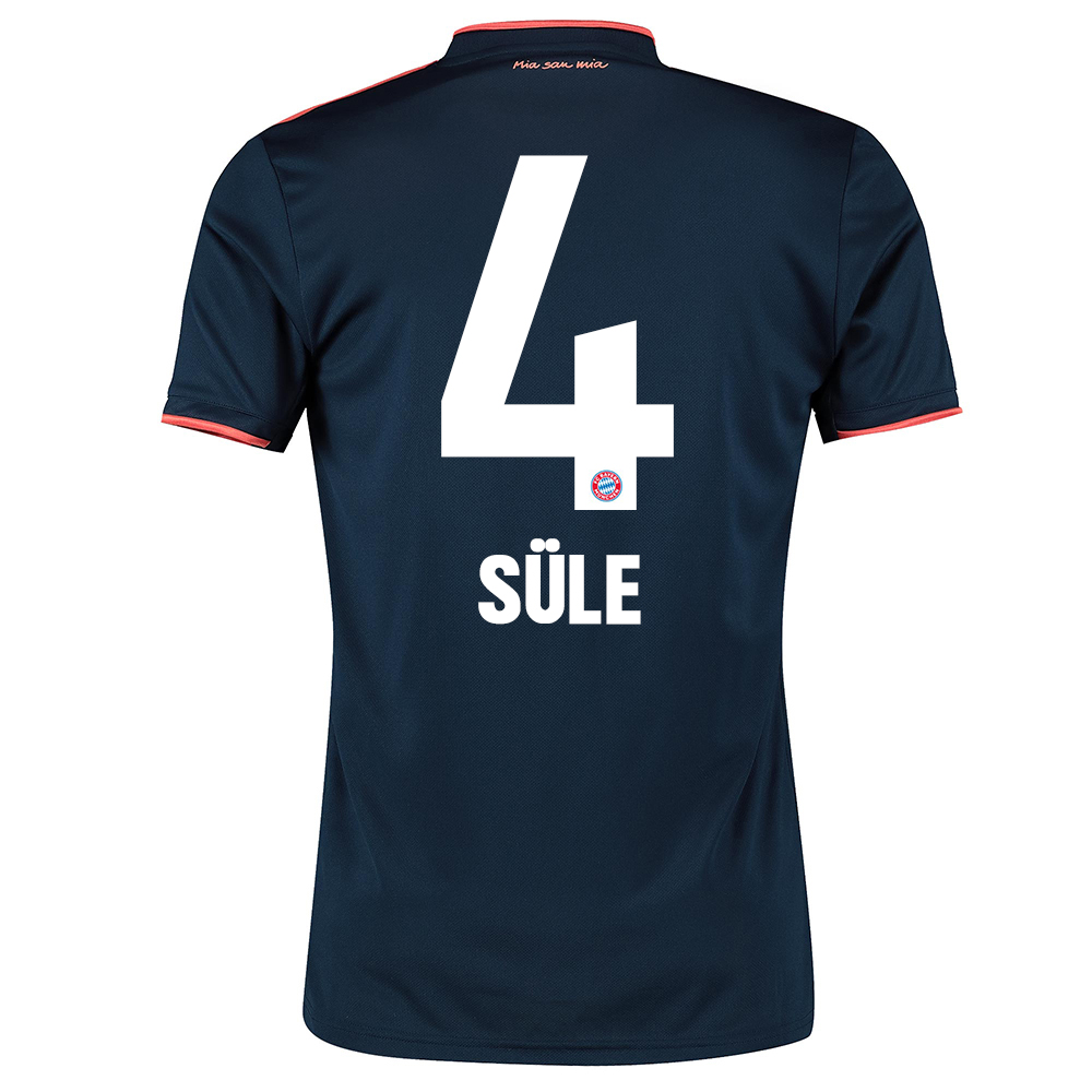 Hombre Niklas Sule 4 3ª Equipación Armada Camiseta 2019/20 La Camisa Chile