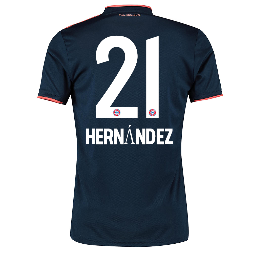 Hombre Lucas Hernandez 21 3ª Equipación Armada Camiseta 2019/20 La Camisa Chile