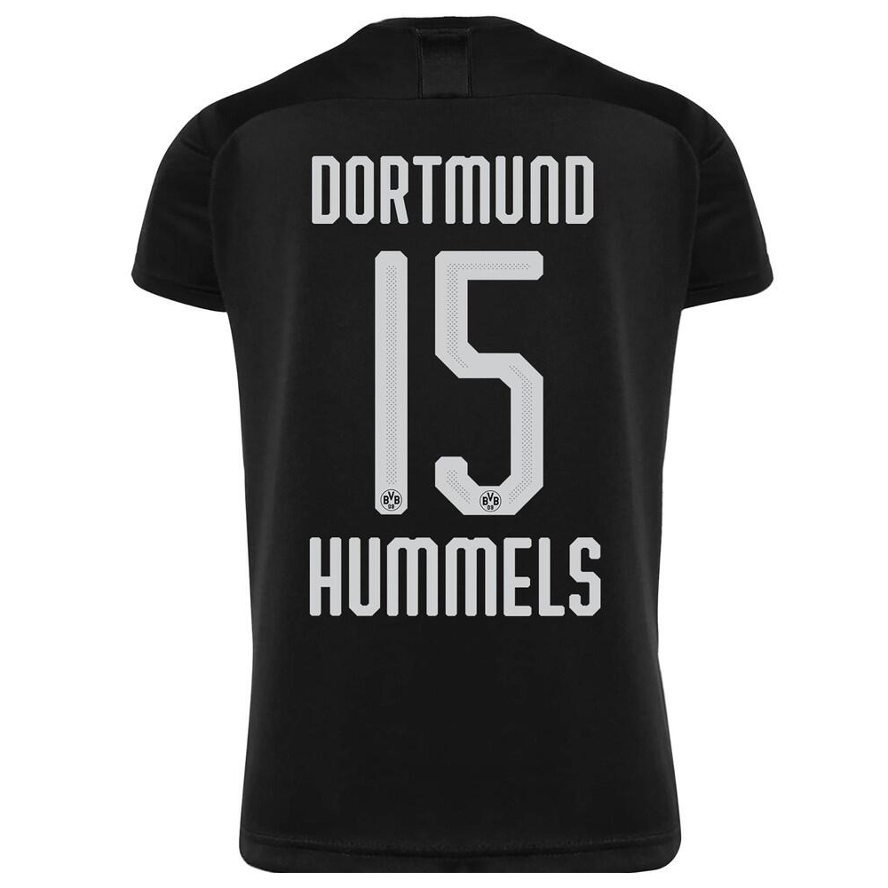 Hombre Hummels 15 2ª Equipación Negro Camiseta 2019/20 La Camisa Chile