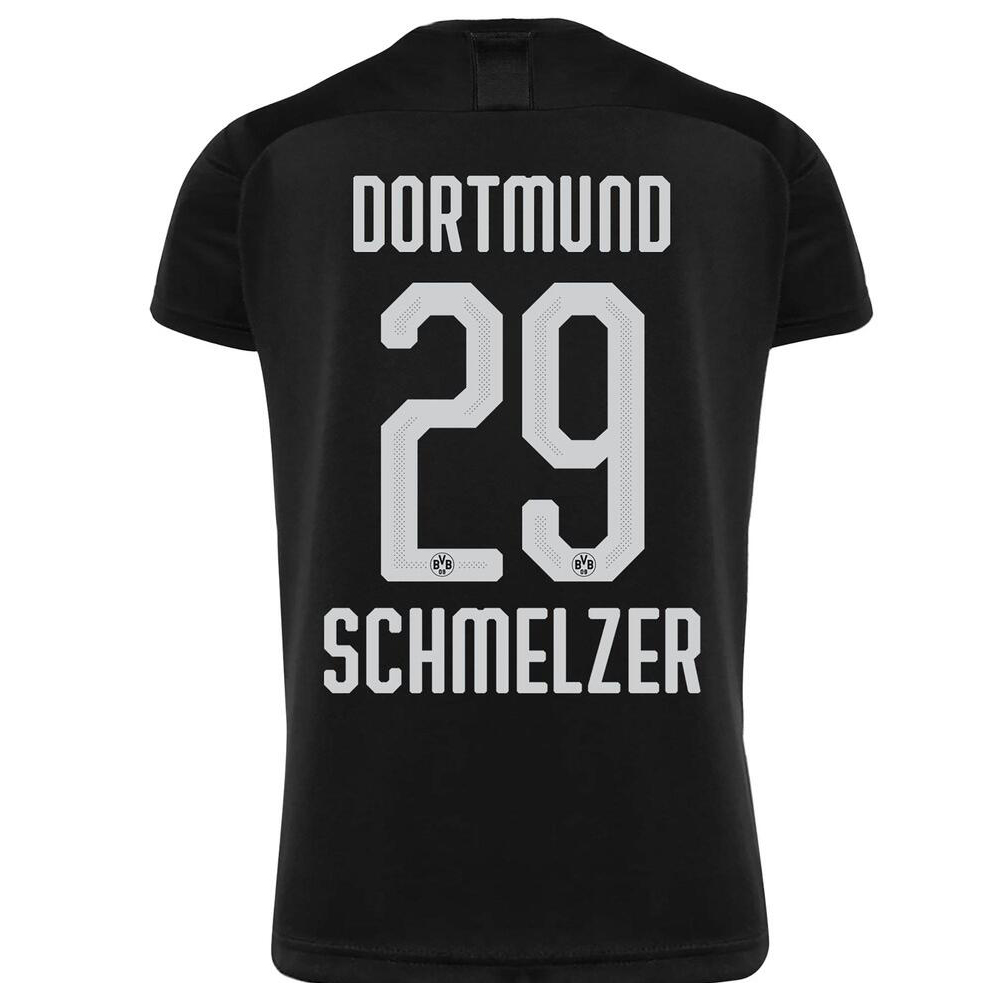 Hombre Schmelzer 29 2ª Equipación Negro Camiseta 2019/20 La Camisa Chile