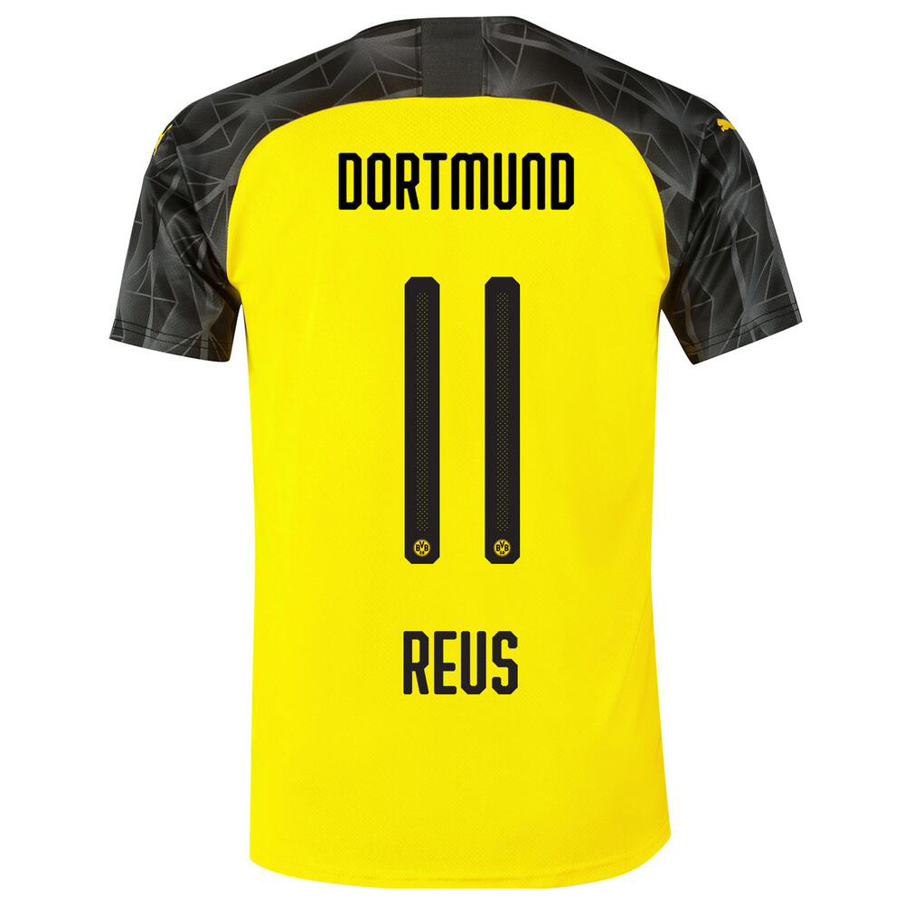 Hombre Reus 11 11 Memento Amarillo Negro Camiseta 2019/20 La Camisa Chile