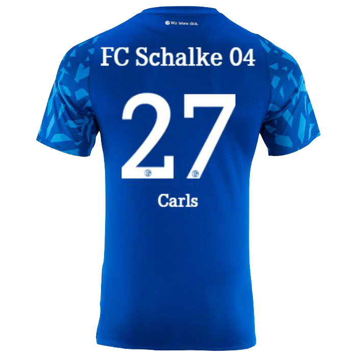 Hombre Jonas Carls 27 1ª Equipación Azul Camiseta 2019/20 La Camisa Chile