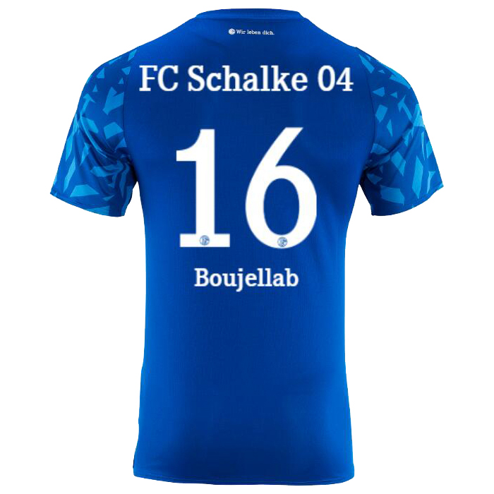 Hombre Nassim Boujellab 16 1ª Equipación Azul Camiseta 2019/20 La Camisa Chile