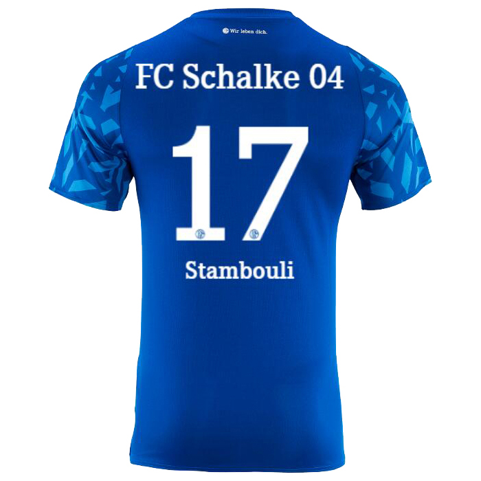Hombre Benjamin Stambouli 17 1ª Equipación Azul Camiseta 2019/20 La Camisa Chile