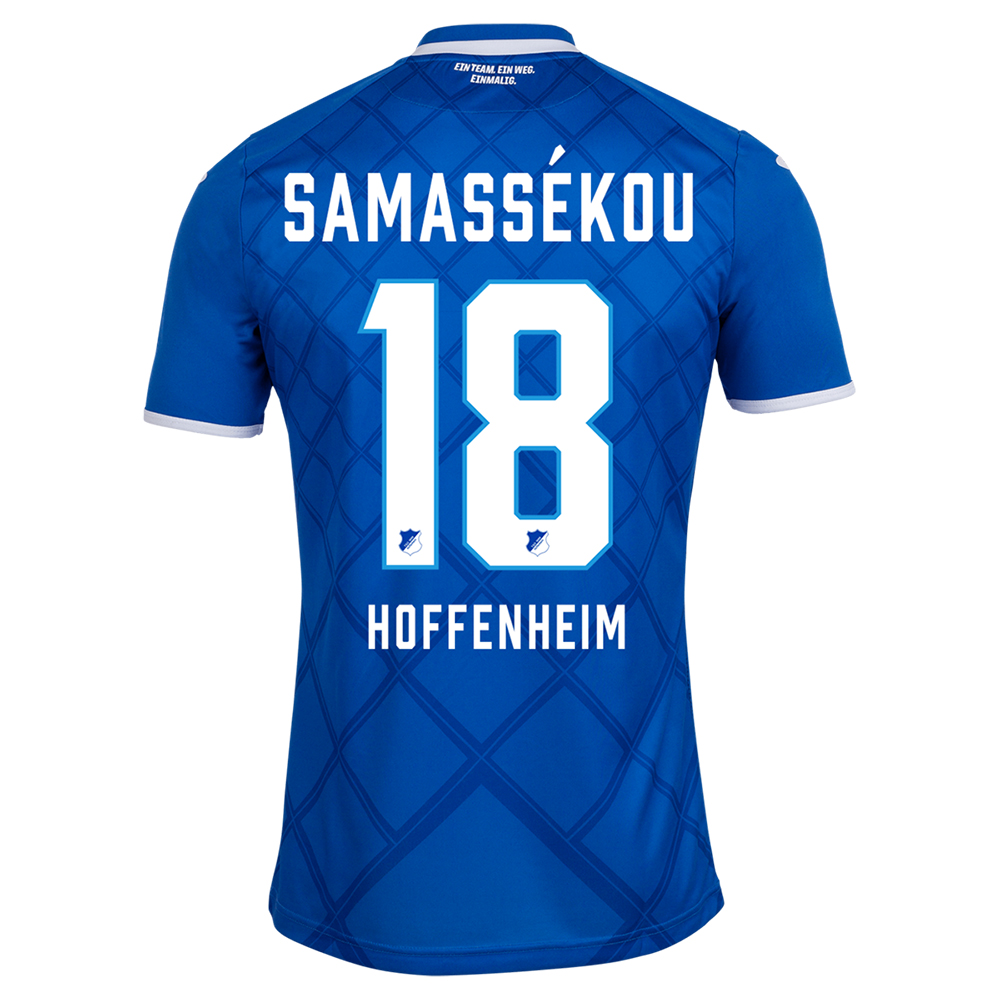 Hombre Diadie Samassekou 18 1ª Equipación Azul Camiseta 2019/20 La Camisa Chile