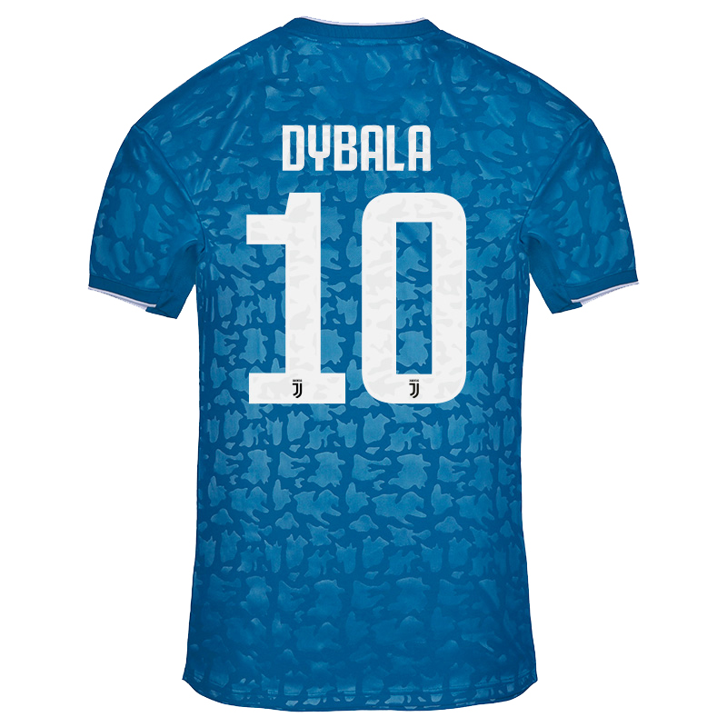 Niño Paulo Dybala 10 3ª Equipación Azul Camiseta 2019/20 La Camisa Chile