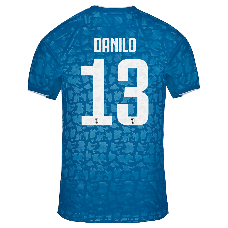 Niño Luiz da Silva Danilo 13 3ª Equipación Azul Camiseta 2019/20 La Camisa Chile