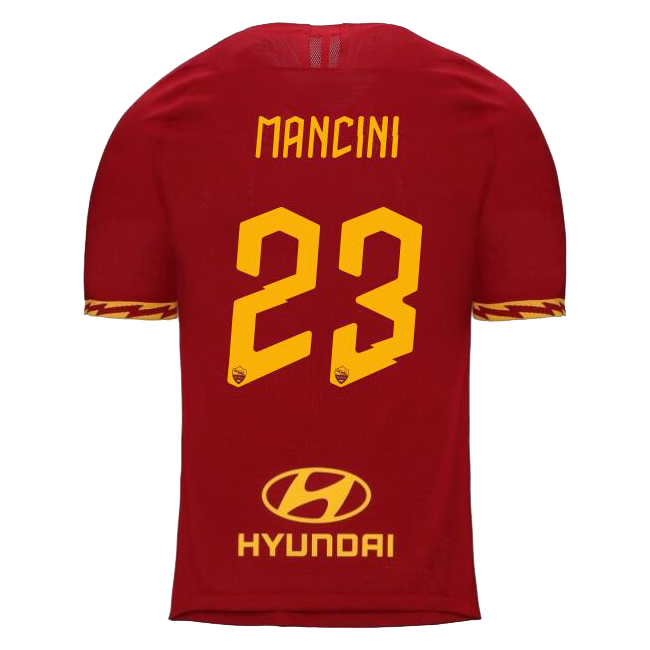 Niño Gianluca Mancini 23 1ª Equipación Rojo Camiseta 2019/20 La Camisa Chile