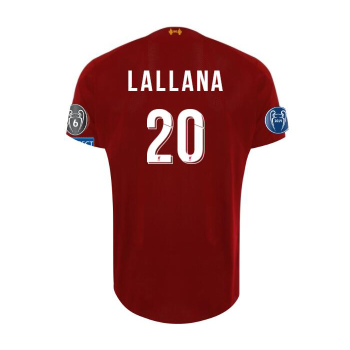 Niño Adam Lallana 20 1ª Equipación Rojo Camiseta 2019/20 La Camisa Chile