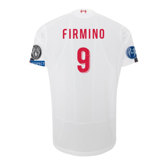Niño Roberto Firmino 9 2ª Equipación Blanco Camiseta 2019/20 La Camisa Chile