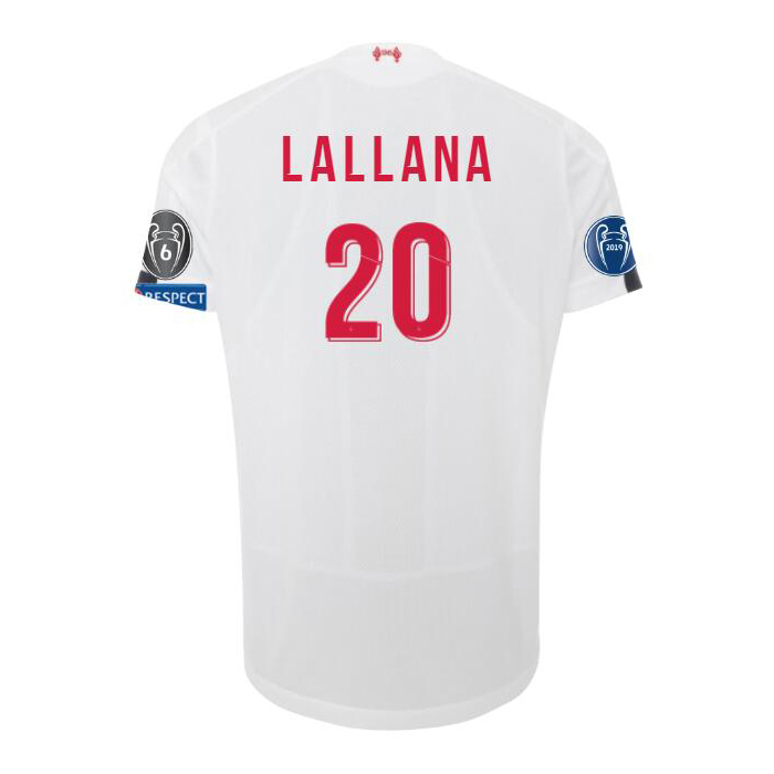 Niño Adam Lallana 20 2ª Equipación Blanco Camiseta 2019/20 La Camisa Chile